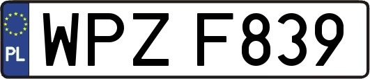 WPZF839