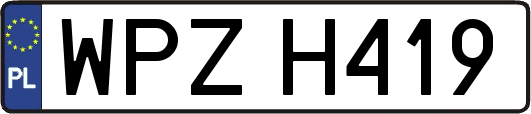 WPZH419