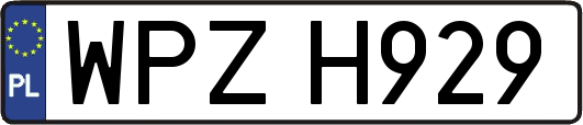 WPZH929