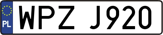 WPZJ920