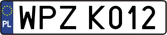 WPZK012