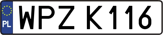 WPZK116