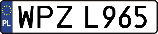 WPZL965