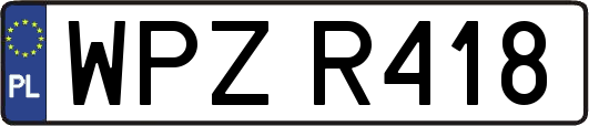WPZR418