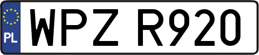 WPZR920