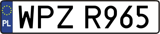 WPZR965