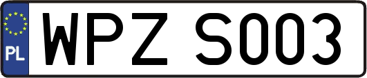 WPZS003