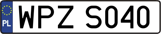 WPZS040