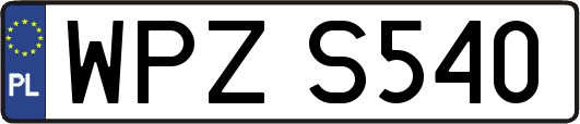 WPZS540
