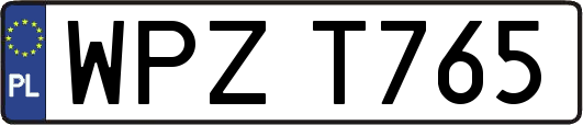 WPZT765