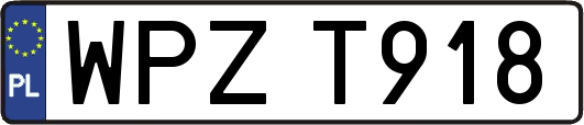 WPZT918