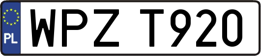 WPZT920