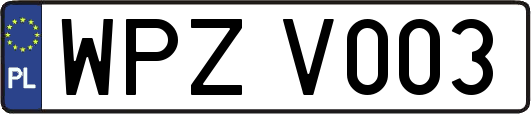 WPZV003