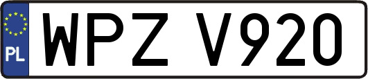 WPZV920
