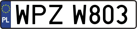 WPZW803