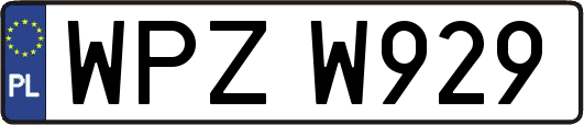 WPZW929
