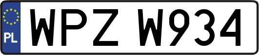 WPZW934