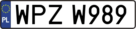 WPZW989