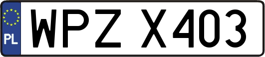 WPZX403