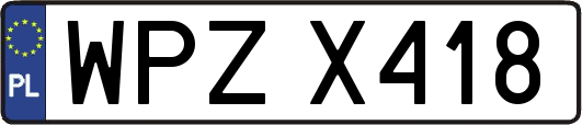WPZX418
