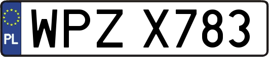 WPZX783
