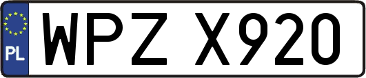WPZX920
