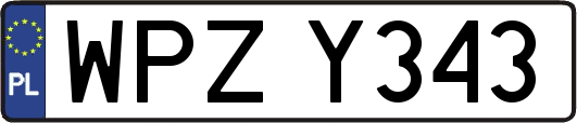 WPZY343