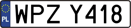 WPZY418