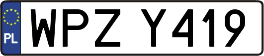 WPZY419