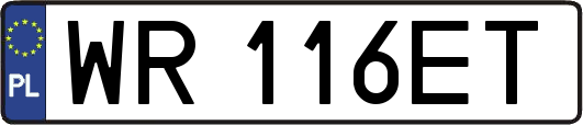 WR116ET