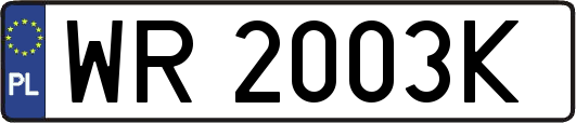 WR2003K