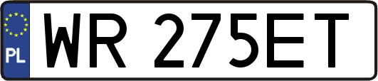 WR275ET
