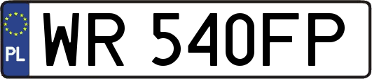 WR540FP