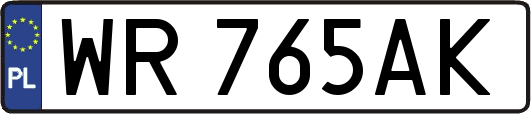 WR765AK