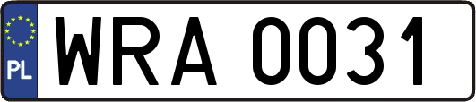 WRA0031