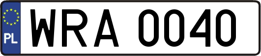WRA0040