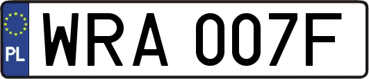 WRA007F