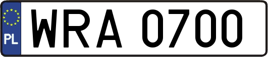 WRA0700