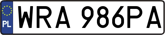 WRA986PA