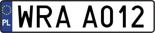WRAA012