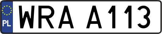 WRAA113