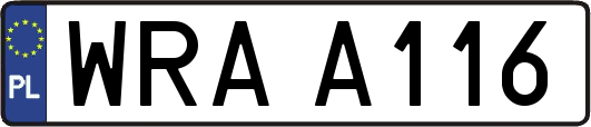 WRAA116