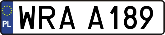 WRAA189