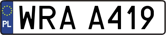 WRAA419