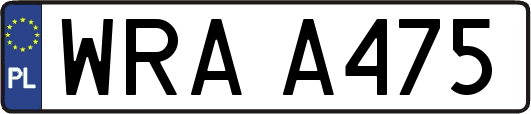 WRAA475