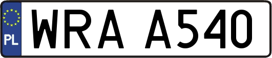 WRAA540