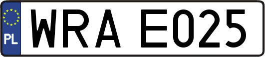 WRAE025
