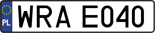 WRAE040