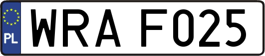 WRAF025