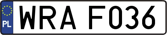 WRAF036